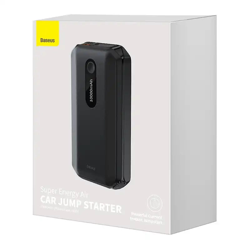 Baseus Super Energy Car Jump Starter 10000mAh, 1000A, USB (sort)