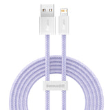 Baseus Dynamisk kabel USB til Lightning, 2.4A, 2m (purpur)