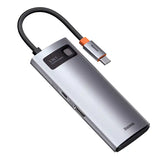 Adapter 5in1 Baseus Hub USB-C til 3x USB 3.0 + HDMI + USB-C PD