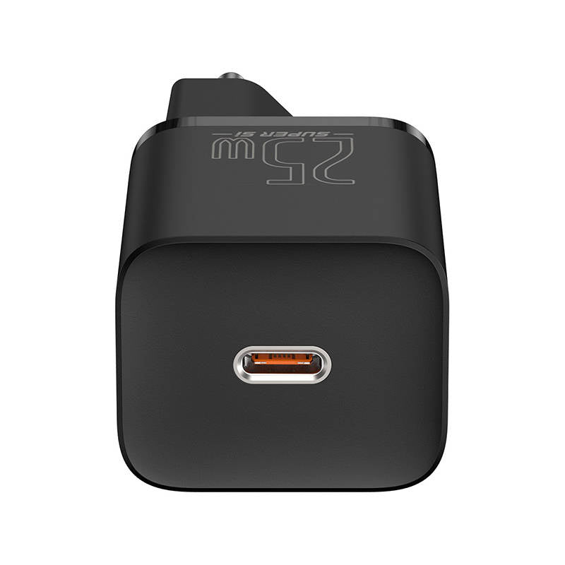 Baseus Super Si hurtigoplader 1C 25W (sort)