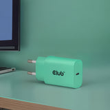 Club 3D CAC-3024 30Watt Strømforsyningsadapter Grøn 2 stk.