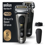 Braun Series 9 Pro+ 9515s Shaver Nobelt metal