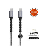 FIXED FIXDA-CC2-GR USB-kabel USB 2.0 2 m USB C 4,8 Gbit/sek. 240 W Grå
