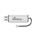 MediaRange MR915 USB-nøgle 16 GB USB Type-A / Micro-USB 3.2 Gen 1 (3.1 Gen 1) Sort, Sølv