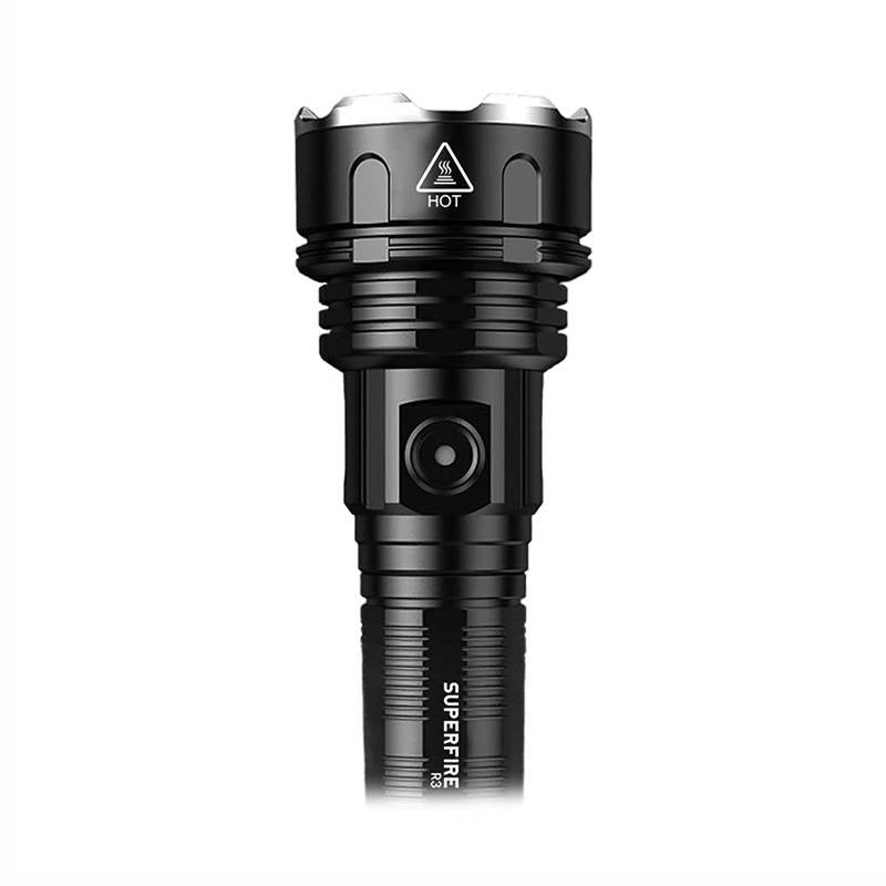 Superfire lommelygte R3 P90, 2000lm, USB