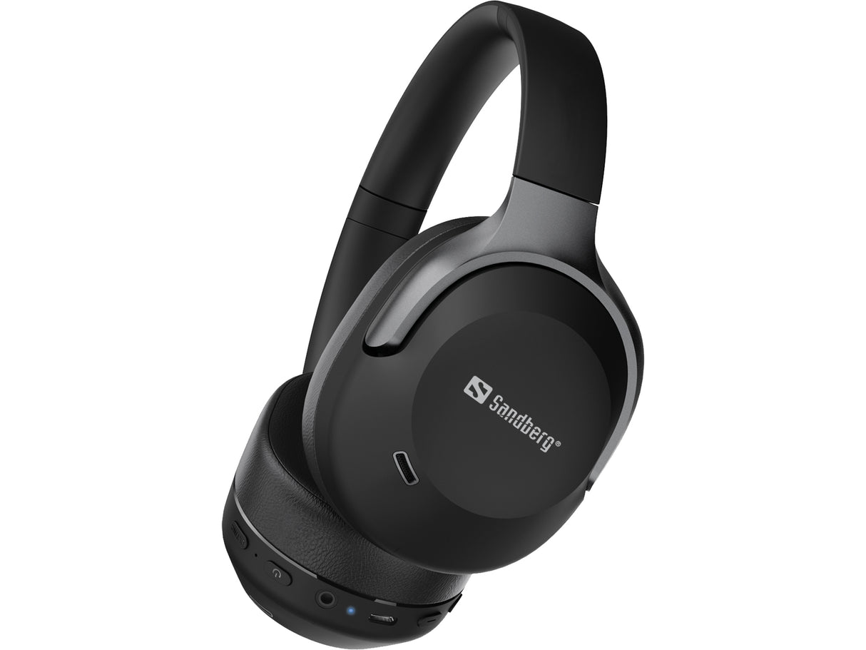 Sandberg 126-53 hovedtelefoner/headset Trådløs Opkald/musik Bluetooth Sort