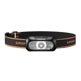 Forlygter Superfire HL05-D, 110lm, USB