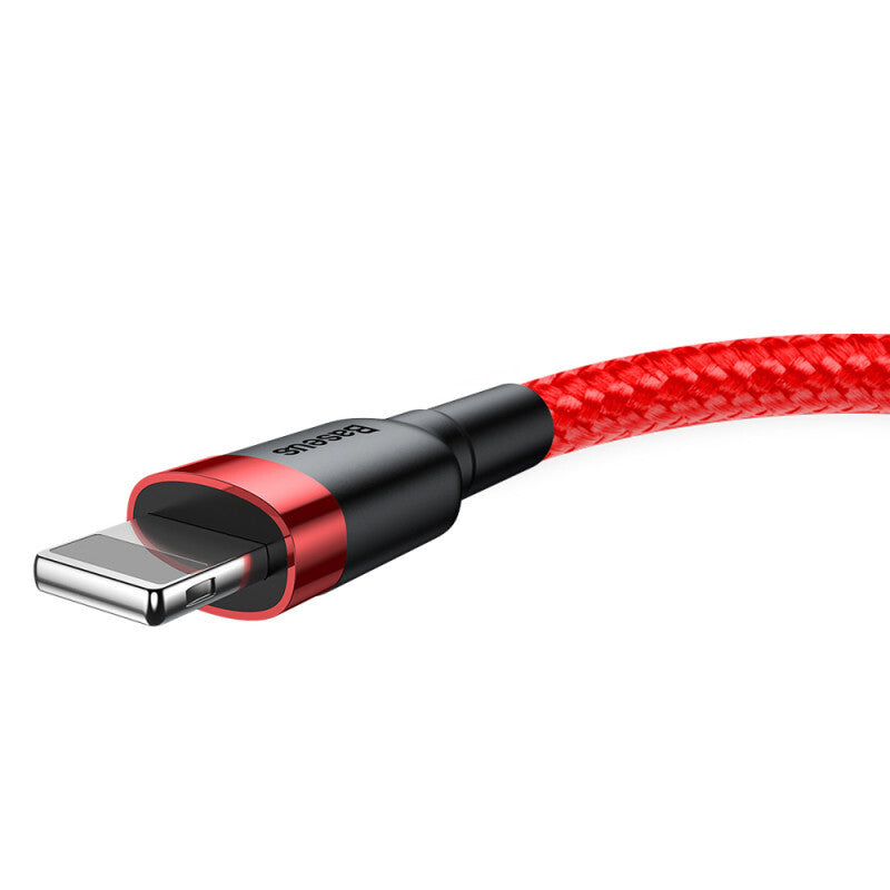 Baseus CALKLF-B09 Lightning kabel 1 m Rød