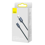 Baseus Crystal Shine kabel USB til USB-C, 100W, 1,2m (sort)