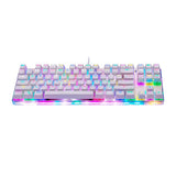 Mekanisk spil-tastatur Motospeed K87S RGB (hvid)