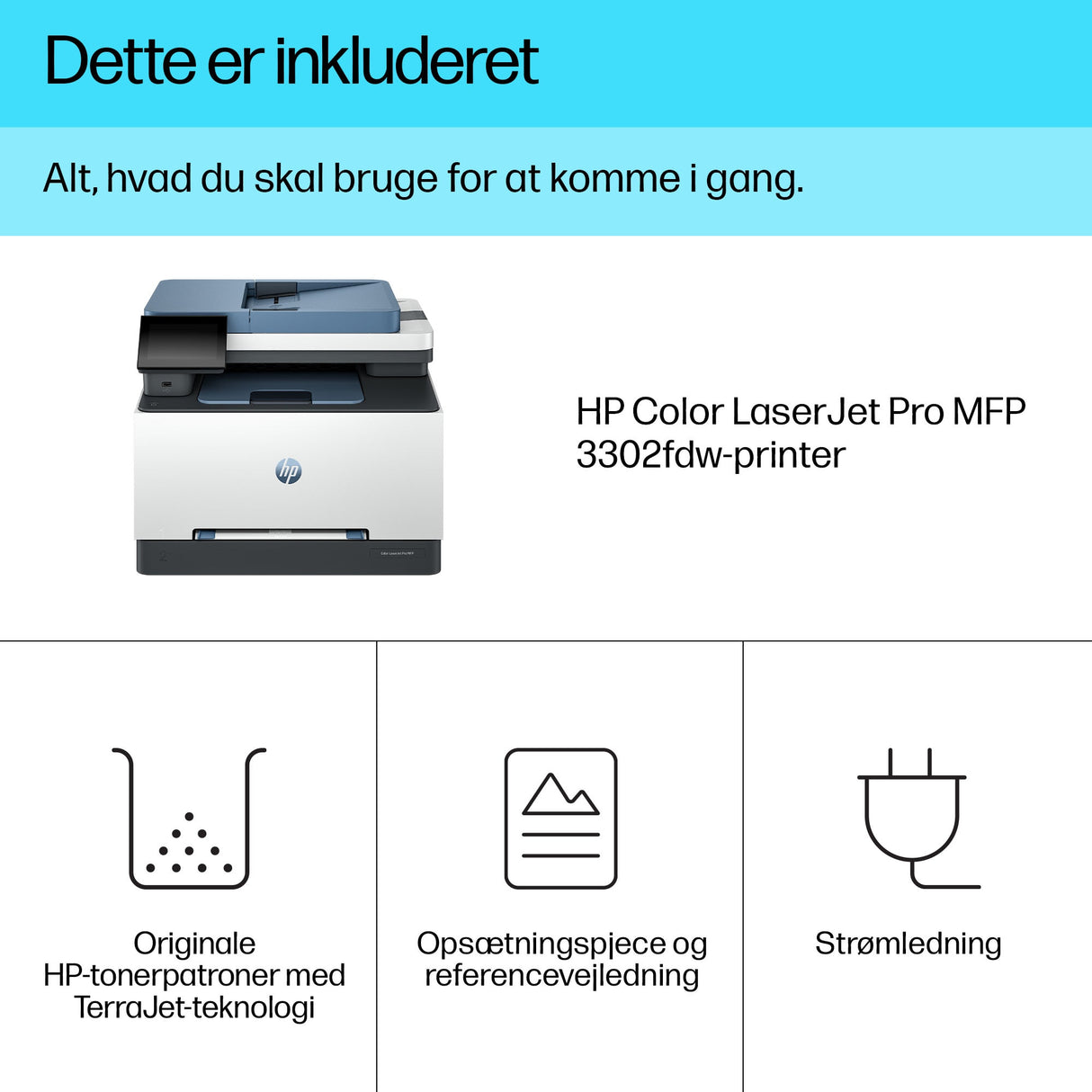 HP Color LaserJet Pro MFP 3302fdw