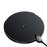 Induktiv trådløs oplader Baseus Digital LED 15W (sort)