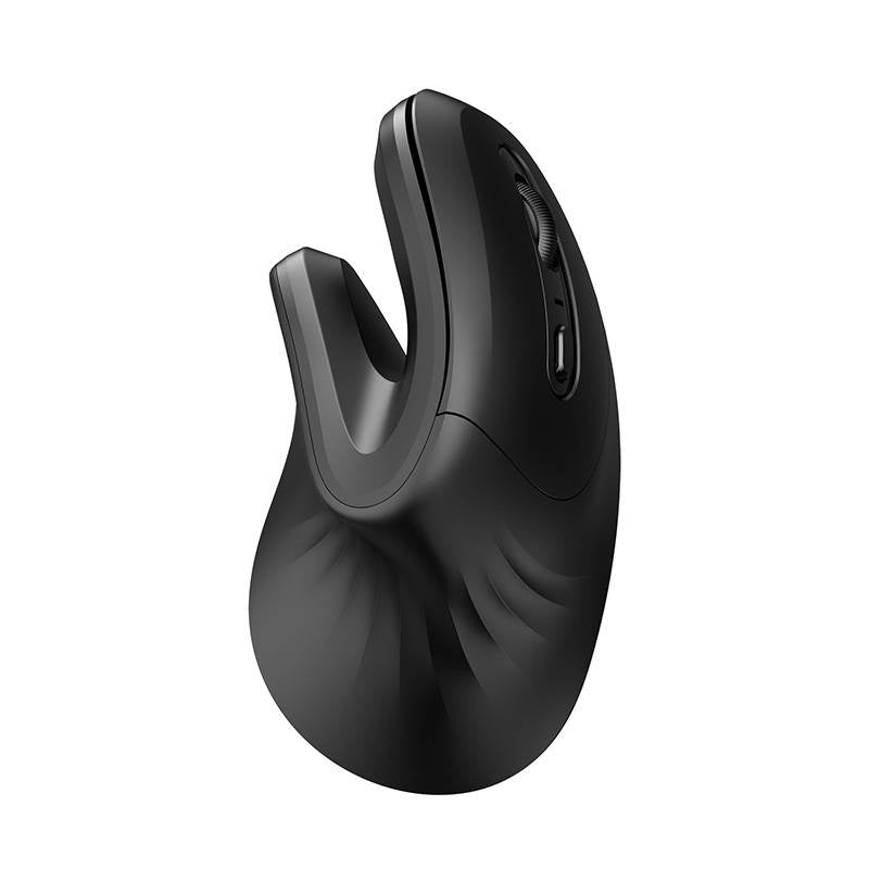 Trådløs vertikal mus Dareu LM109 Magic Hand Bluetooth + 2.4G (sort)