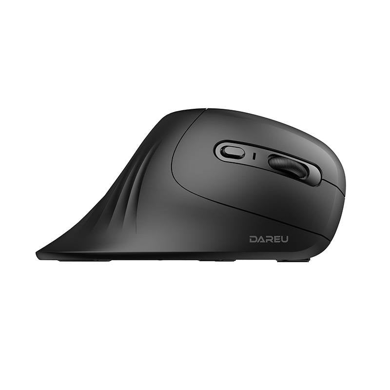 Trådløs vertikal mus Dareu LM109 Magic Hand Bluetooth + 2.4G (sort)