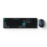 Keychron B36 + BM25 tastatur Mus inkluderet Universel USB + RF Wireless + Bluetooth QWERTY Engelsk Sort