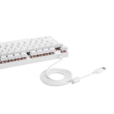 Mekanisk spil-tastatur Motospeed K82 RGB (hvid)