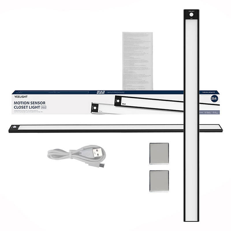Yeelight Closet Sensor Light 60cm - sort 4000 K