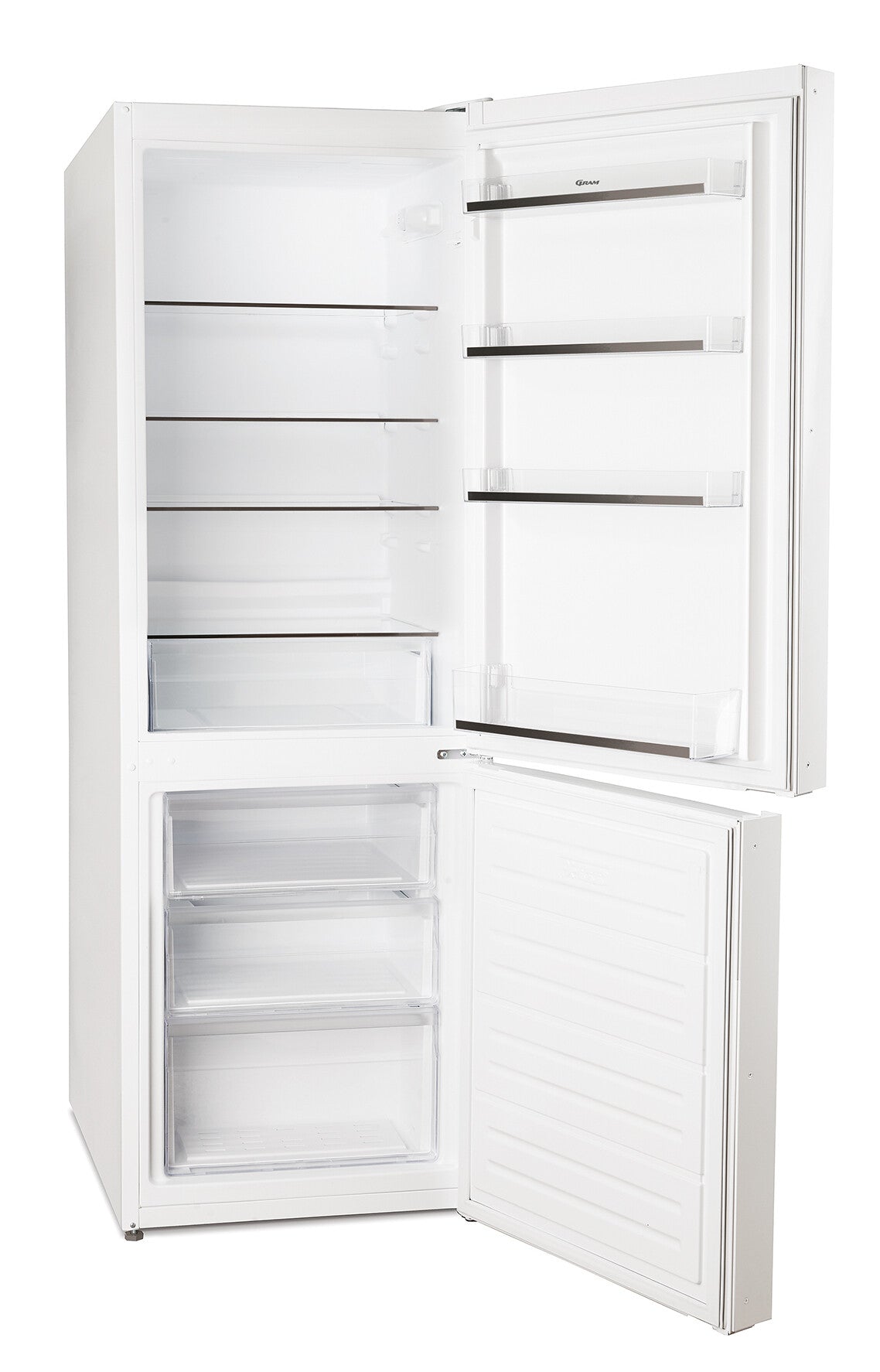 Gram KF 471754 køle-/fryseskab Fritstående 268 L Hvid