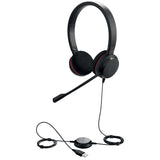 Jabra 4999-829-209 hovedtelefoner/headset Ledningsført Kontor/Callcenter USB Type-A Sort