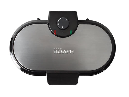 Tristar WF-2120 vaffeljern 10 vaffel/vafler 1200 W Sort, Grå