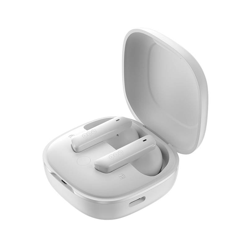 Høretelefoner TWS QCY HT05, ANC (hvid)