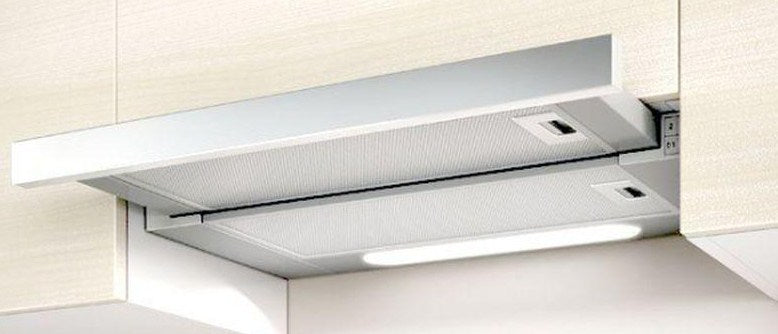 Elica ELITE14 LUX WH/A/60 Semi indbygget (træk ud) Hvid 350 m³/t