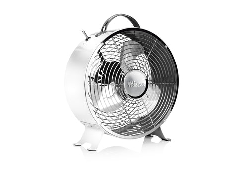 Tristar VE-5967 ventilator Sølv, Hvid
