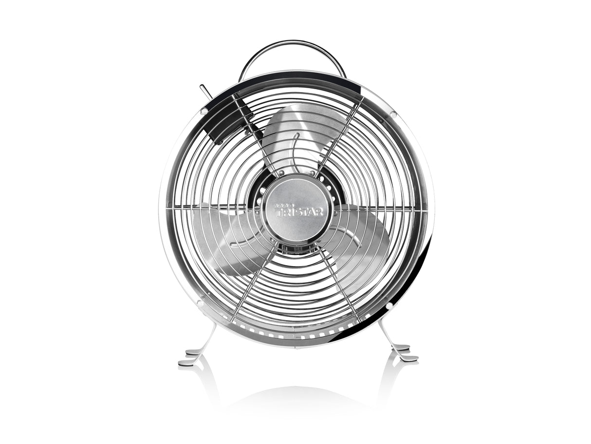 Tristar VE-5967 ventilator Sølv, Hvid