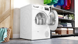 Bosch Serie 4 WTH85V0MSN tørretumbler Fritstående Front-læsning 8 kg Hvid