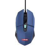 Trust GXT109B Felox 302367 gaming mus blå