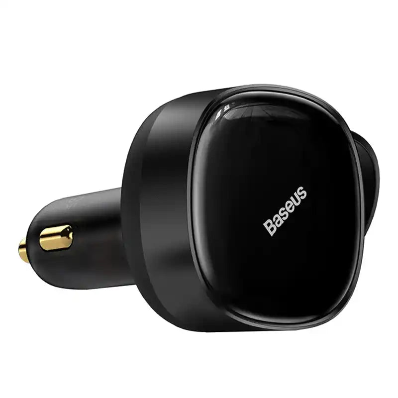 Biloplader Baseus Enjoyment med kabel USB-C + Lightning 3A, 30W (sort)