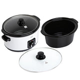 Adler AD 6413W gryde 5,8 L 290 W Hvid, Sort