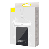 Baseus Cylinder Slide-cover vandtæt smartphone taske (hvid)