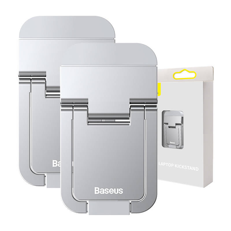 Baseus Slim Laptop Kickstand 2 stk. (Sølv)
