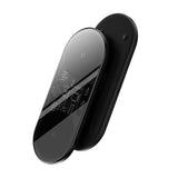 Dual Qi trådløs oplader Baseus Digital LED Display, 20W
