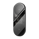 Dual Qi trådløs oplader Baseus Digital LED Display, 20W
