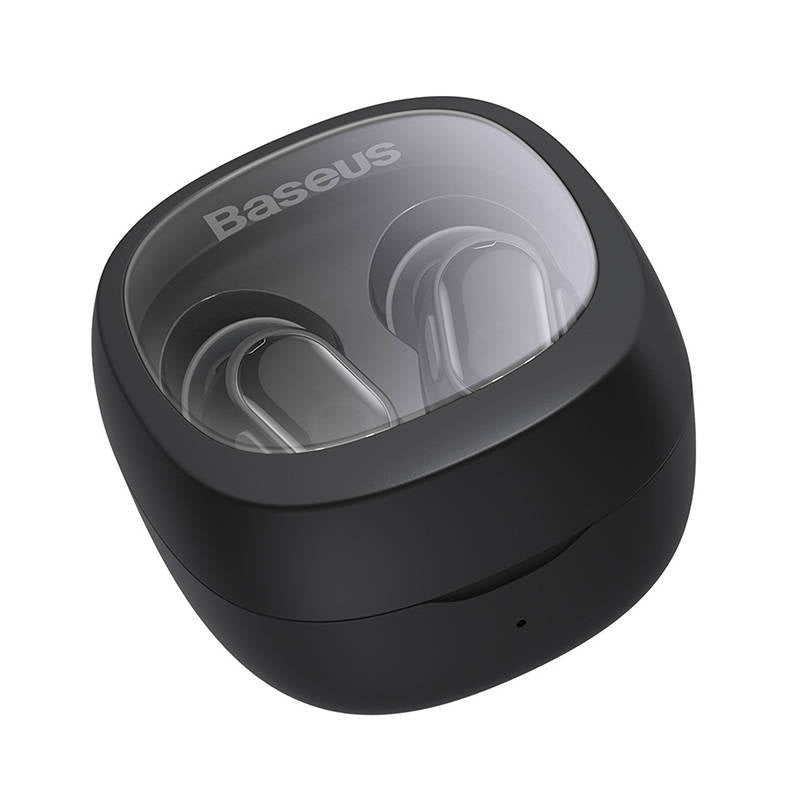 Trådløse hovedtelefoner Baseus Bowie WM02 TWS, Bluetooth 5.0 (sort)