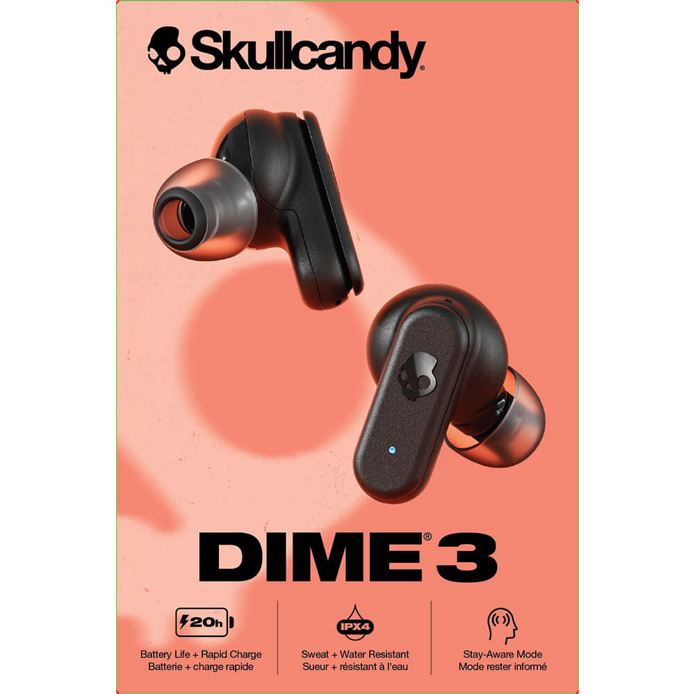 Høretelefoner Dime 3 Trådløs TWS In-Ear Sort