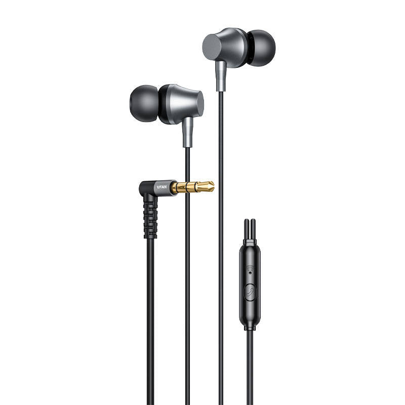 VFAN M17, 3,5 mm jack (sort)