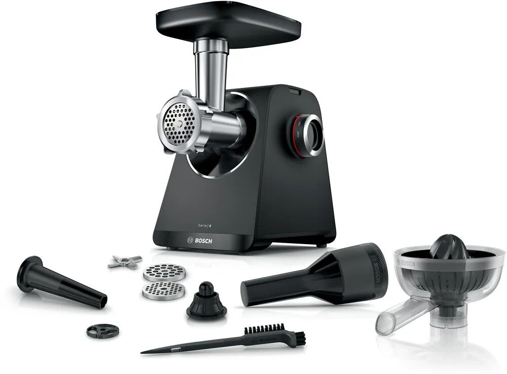 Bosch Food Mincer | MFWS430B | Black | Number of speeds 2 | Throughput (kg/min) 2.5