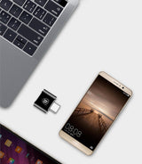 Baseus Mini USB-A to USB-C OTG Adapter - Black
