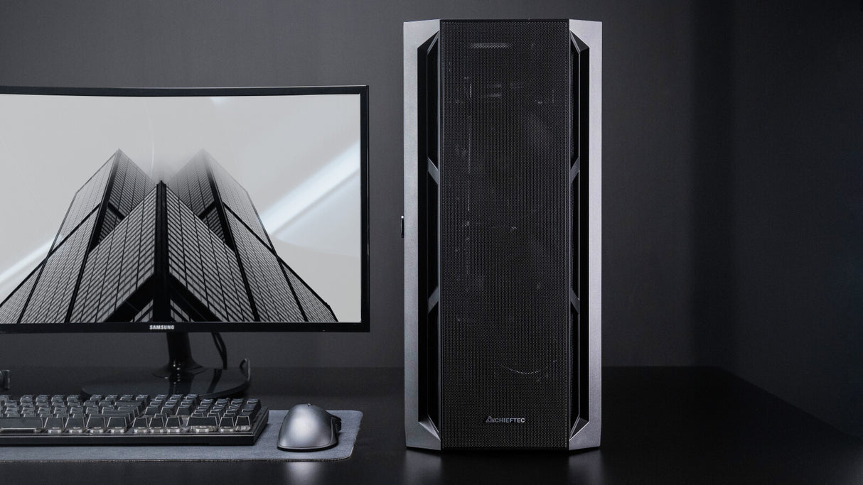 Chieftec APEX AIR GA-01B-M-OP ATX Midi Tower Sort