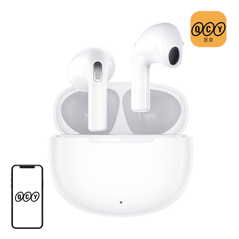 Høretelefoner TWS QCY T20 (hvid)