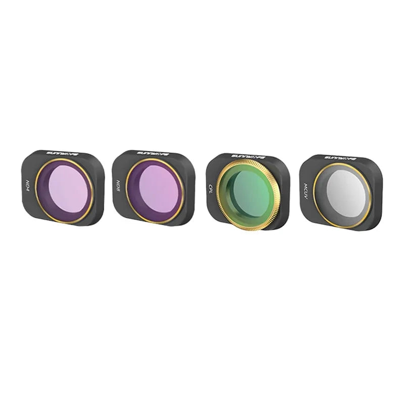 Sæt med 4 UV+CPL+ND4+ND8 Sunnylife-filtre til DJI Mini 3 Pro (MM3-FI418)