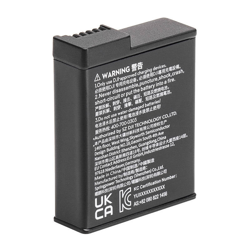 DJI Osmo Action 3 Extreme Batteri