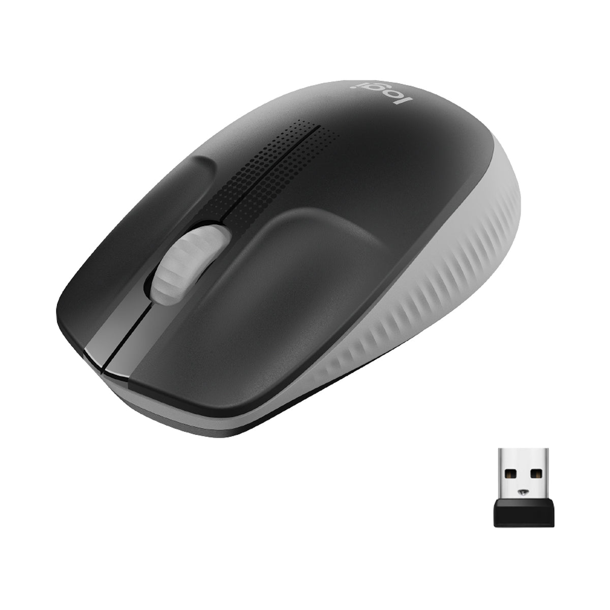Logitech M190 Optisk Trådløs Grå