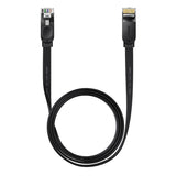 Baseus Ethernet RJ45, 1Gbps, 1,5 m netværkskabel (sort)