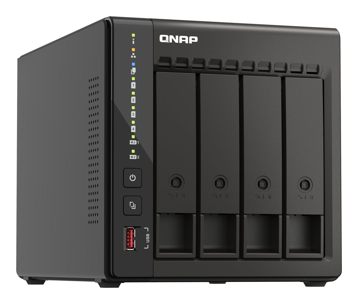 QNAP TS-453E NAS Tower Intel(R) Celeron(R) J6412 8 GB 0 TB QNAP QTS Black