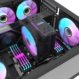Darkflash Computerradiator Z4 PRO MIST SORT