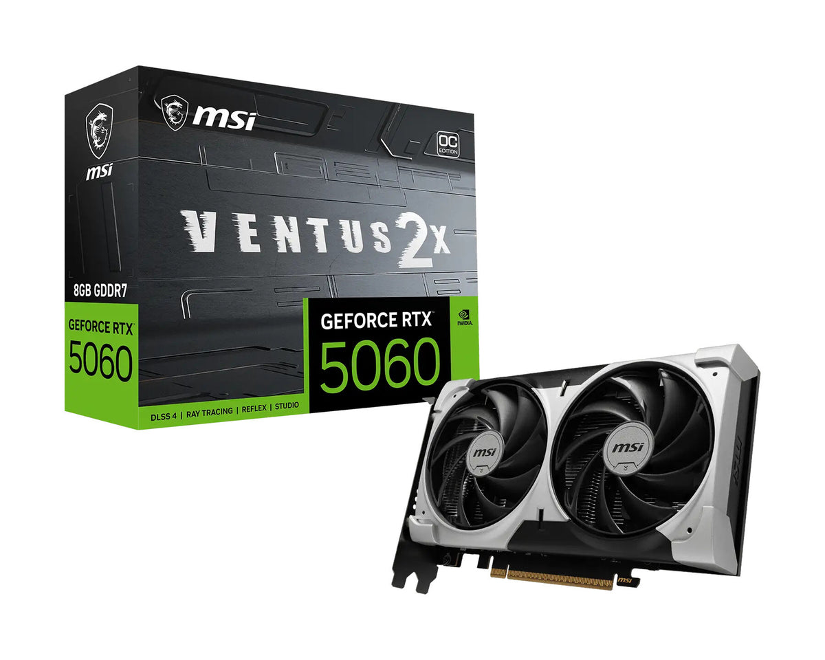 Graphics card GeForce RTX 5060 8G VENTUS 2X OC V1 GDDR7 128BIT 3DP/HDMI